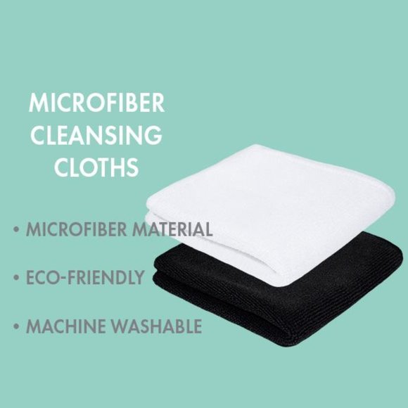 Wishful by Huda Beauty - Microfiber Cleansing Cloth Quad (4 x cloths) - Picture 2 of 3